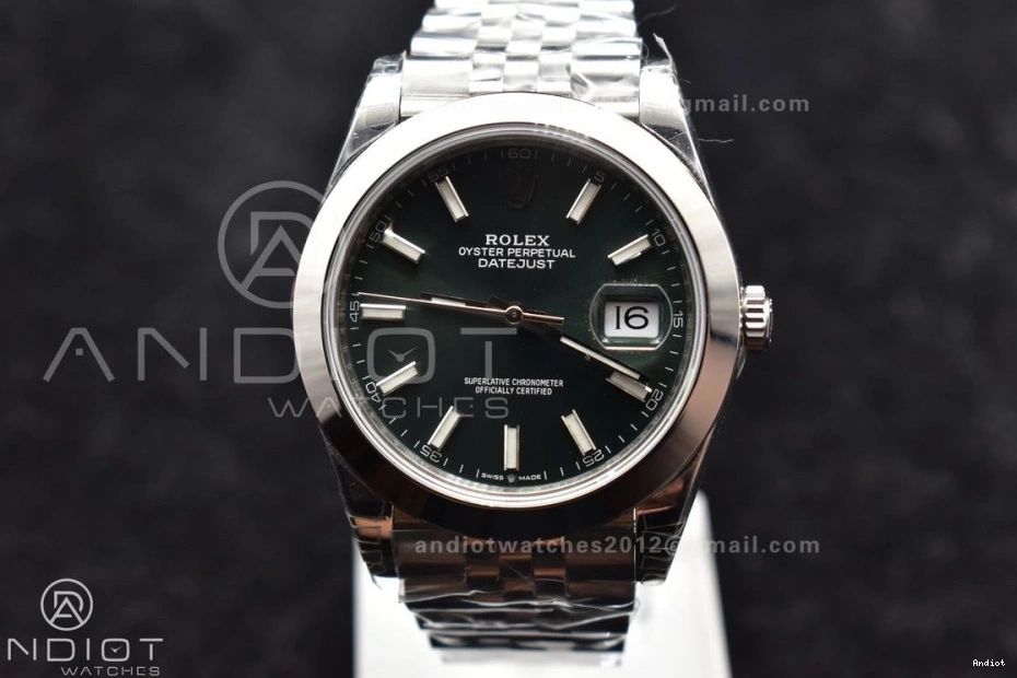 Dial Bracelet VSF 41 Jubilee 126300 DateJust Edition VS3235 SS On 904L Best 1:1 Green 1112